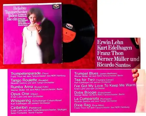 LP Beliebte Tanzorchester laden Sie ein (Karussell 635 141) D