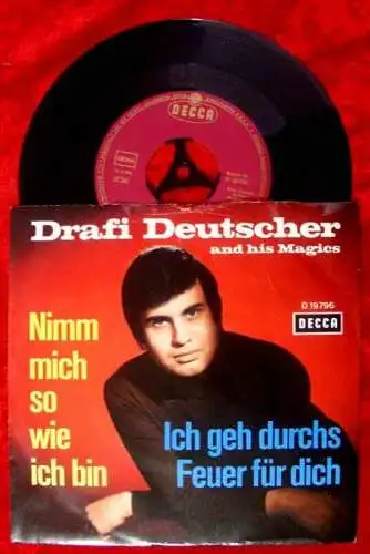 Single Drafi Deutscher and His Magics Nimm mich so wie