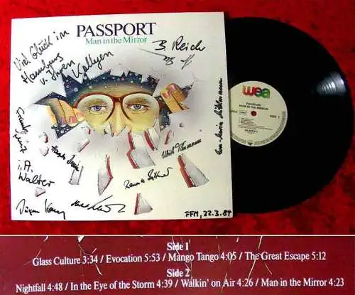 LP Passport: Man in the Mirror (Atlantic 24-0253-1) D 1983