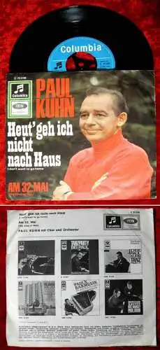 Single Paul Kuhn: Heut geh ich nicht nach Haus / Am 32. Mai (Columbia C 23 238)