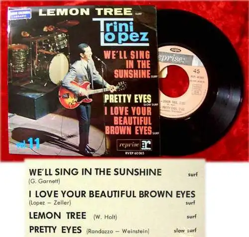 EP Trini Lopez Lemon Tree (Reprise) F