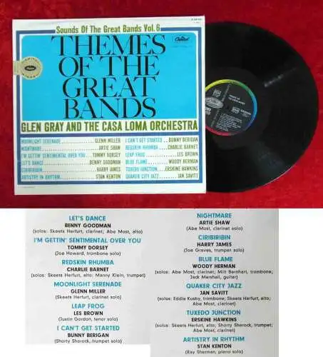 LP Glen Gray & Casa Loma Orchestra: Themes of the Great Bands (Capitol K 8349)