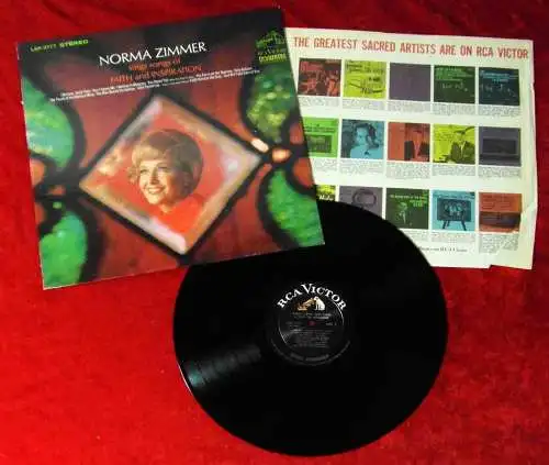 LP Norma Zimmer Sings Songs of Faith and Inspiration (RCA LSP-3777) US 1967