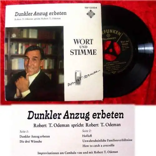 EP Robert T. Odeman: Dunkler Anzug erbeten