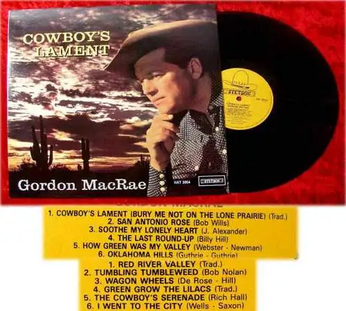 LP Gordon MacRae Cowboys Lament