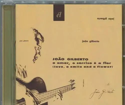 CD Joao Gilberto: E Amor E Sorriso é a Flor (Cherry Red)