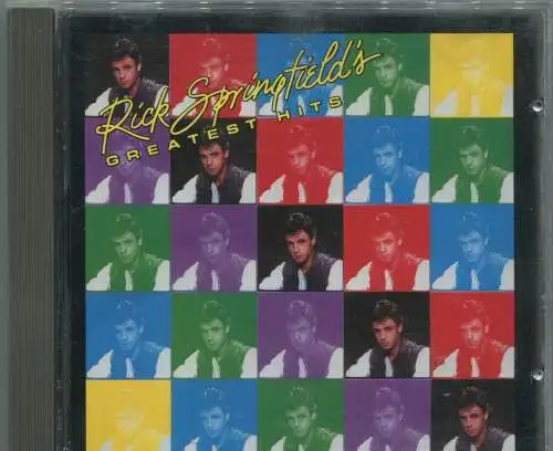 CD Rick Springfield: Greatest Hits (BMG) 1989