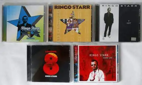 5 CD´s  Ringo Starr - Sammlung -