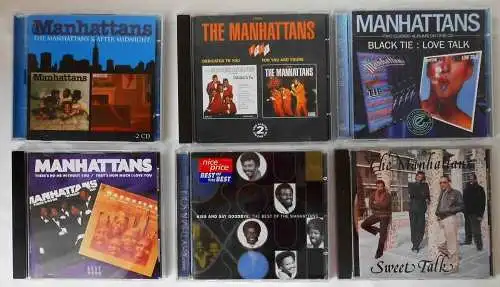 7 CD´s  Manhattans - Sammlung -