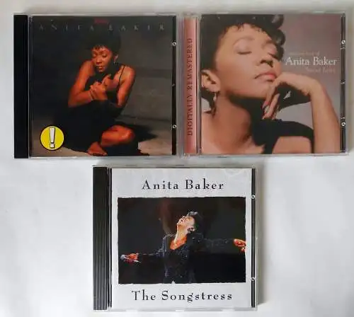 3 CD´s  Anita Baker - Sammlung -