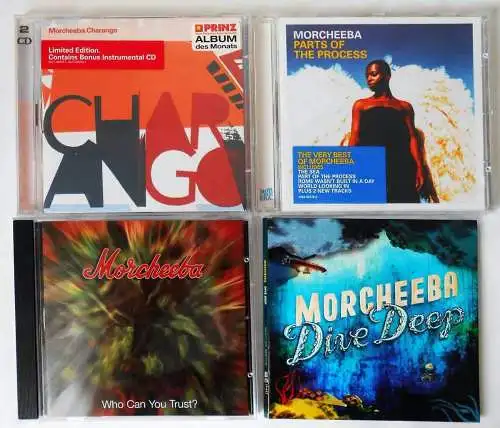 5 CD´s Morcheeba  - Sammlung -