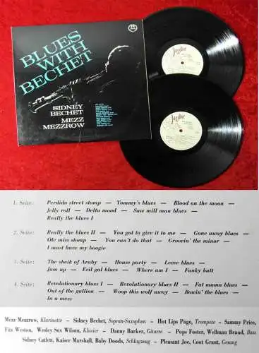 2LP Sidney Bechet: Blues with Bechet (Jazztone J-1257) D