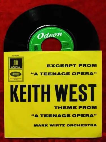 Single Keith West: Excerpt From §A Teenage Opera" (Odeon O 23 597) D