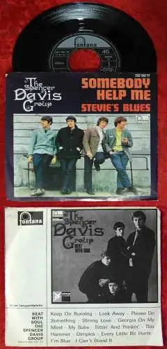 Single Spencer Davis Group: Somebody Help Me (Fontana 267 561 TF) D