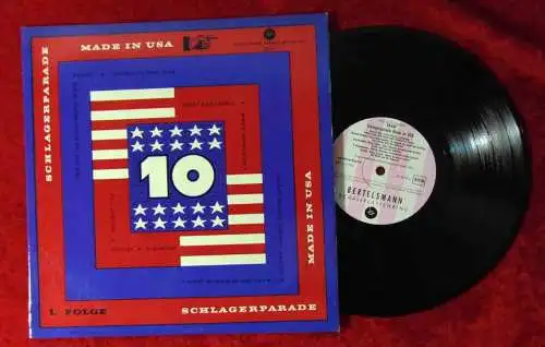 25cm LP Schlagerparade Made in USA (Bertelsmann 33 657) D 1956