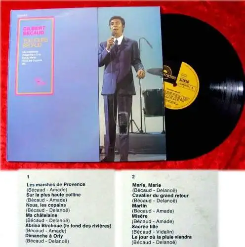 LP Gilbert Becaud: Toujours Becaud