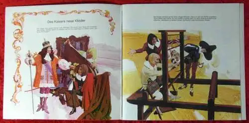 LP Hans Christian Andersen Märchen - mit Bilderbuch - (Walt Disney Produktion) D