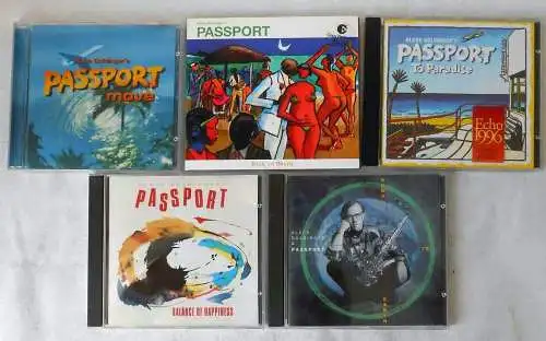 5 CD´s Passport - Sammlung -