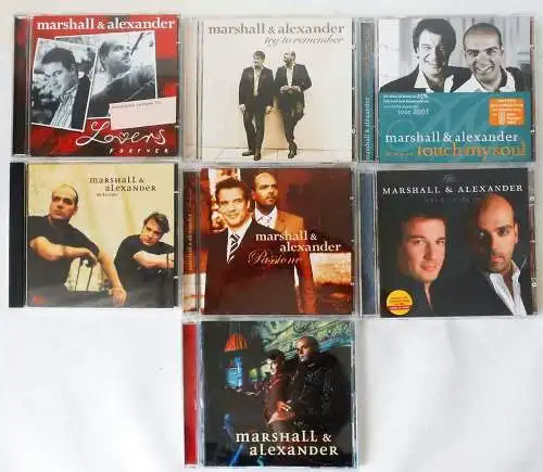 7 CD´s Marshall & Alexander  - Sammlung -