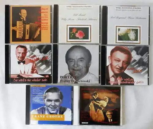 10 CD´s Komponistenporträts Franz Grothe Gerhard Winkler usw... - Sammlung -