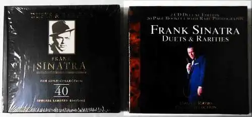 4 CD´s in zwei Boxen Frank Sinatra Duets & Rarities Gold Collection (Retro)