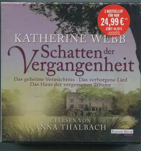 18CD Box Anna Thalbach liest Katherine Webb: Schatten der Vergangenheit (2012)