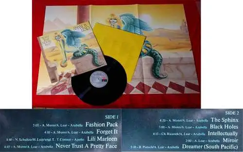 LP Amanda Lear: Never Trust a pretty Face (Ariola 200 017-320) mit Poster D