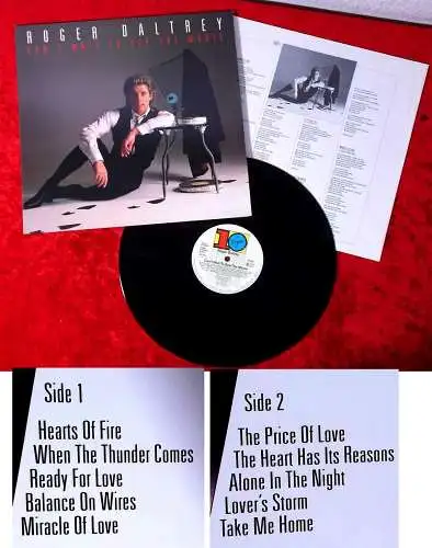 LP Roger Daltrey: Can´t wait to see the movie (Virgin 208 283-630) D 1987