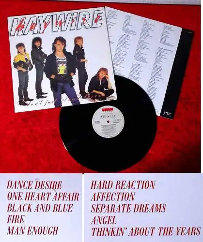 LP Haywire: Don´t  Just Stand There (Attic 837 609-1) D 1987