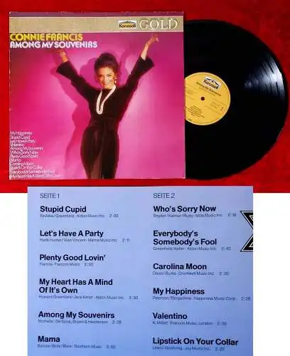 LP Connie Francis: Among my Souvenirs (Karussell 825 799-1) D