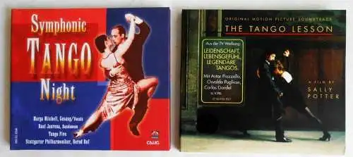 2 CD´s Symphonic Tango / Tango Lesson   - Sammlung -