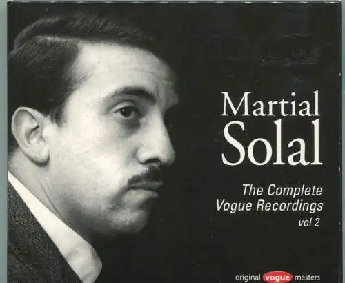 CD Martial Solal: Complete Vogue Recordings Vol, 2 (1998)