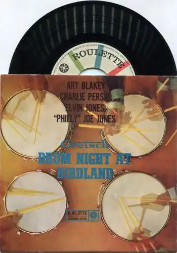 EP Art Blakey & Co.: Drum Night at Birdland (Roulette 1504) NL