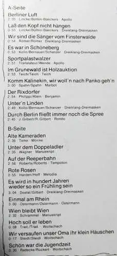 LP Georg Kuwest: Der Leierkastenmann (Baccarola 88 485) D