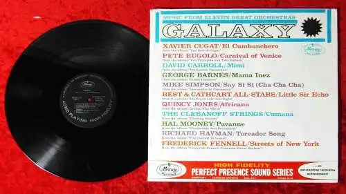 LP Galaxy - 11 Great Orchestras (Mercury Perfect Presence Sound Series) US