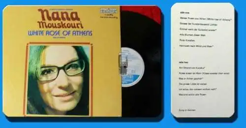 LP Nana Mouskouri: White Rose of Athens