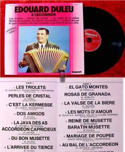 LP Edouard Duleu: A L'Accordeon