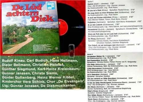 LP De Ld achtern Diek - u.a. Ohnsorg Theater Hamburg