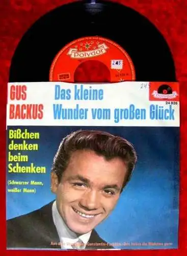 Single Gus Backus Das kleine Wunder vom großen Glück