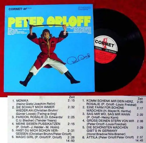 LP Peter Orloff  (Cornet 15 028) D (incl. Monika)