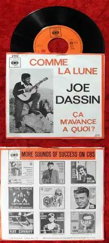 Single Joe Dassin: Comme La Lune (CBS 2192) NL 1966