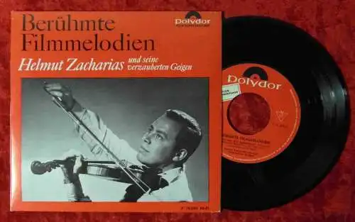 EP Helmut Zacharias: Berühmte Filmmelodien (Polydor F 76 590) D 1964