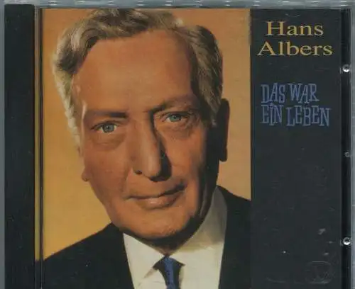 CD Hans Albers: Das war ein Leben - Albers erzählt und singt - (East West) 1998