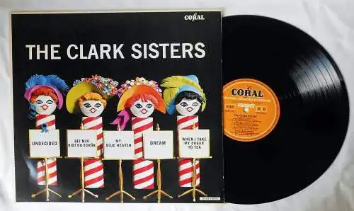 LP Clark Sisters: The Clark Sisters (Coral Stereo  297 023) D