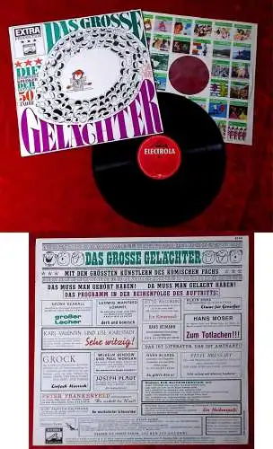 LP Das große Gelächter - mit Helga Bodin (Electrola 83 341) D