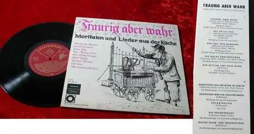 25cm LP Traurig aber wahr Moritaten und Lieder