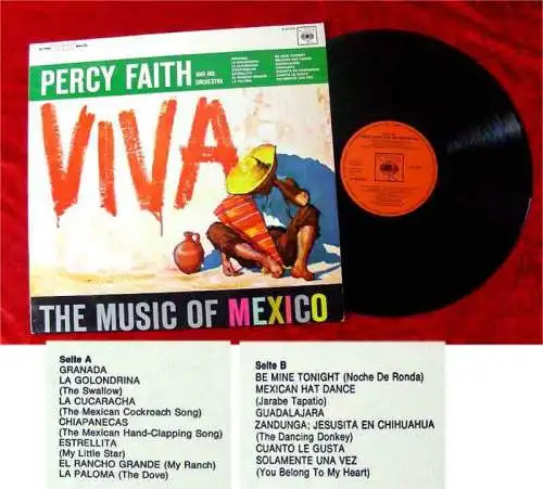 LP Percy Faith: Viva - The Music of Mexico