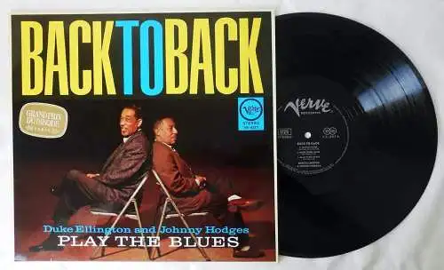 LP Duke Ellington & Johnny Hodges: Back to Back  (Verve Stereo V6-8317) D