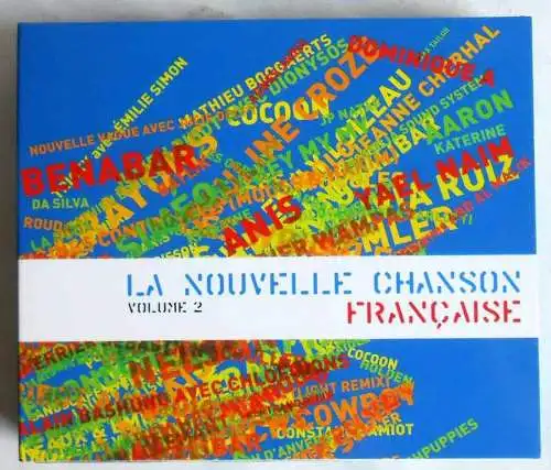 5CD Set La Nouvelle Chansons Francaise Vol. 2 (Wagram) 2008