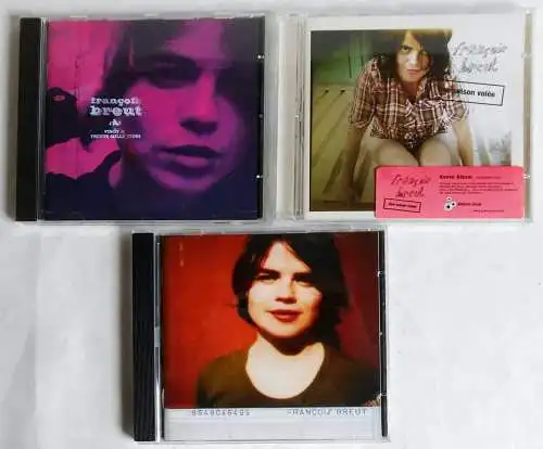 3 CD´s  Francoiz Breut  - Sammlung -